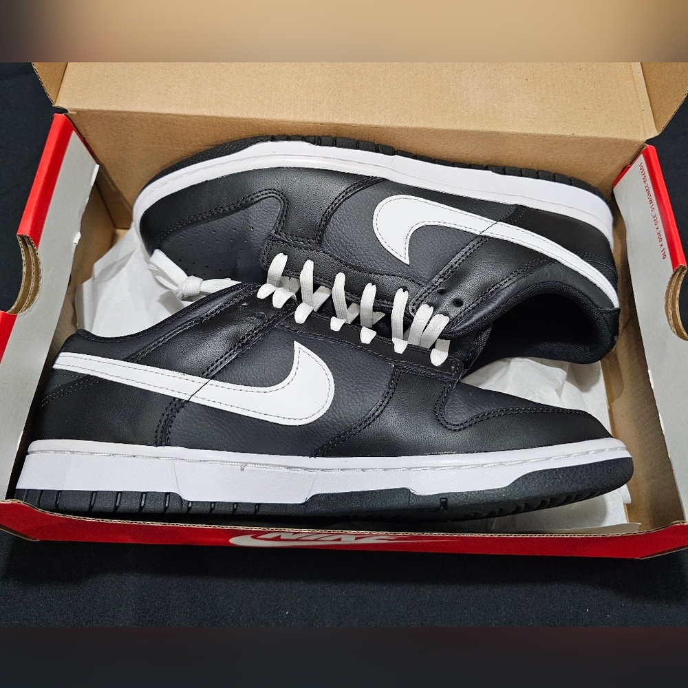 2020 NIKE DUNK LOW BLACK PANDA 2.0 MENS SIZE 9